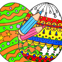 Easter Eggs Coloring