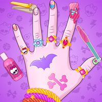 العاب بنات صالون اظافر 2022