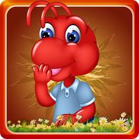 Funny Red Ant Escape