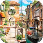 Tile Puzzle Peaceful Places