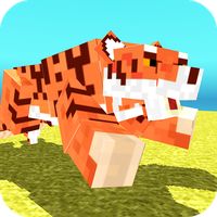 Blocky Wild Park: Tiger Terror