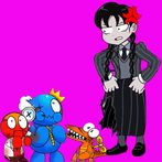 Wednesday VS rainbow friends
