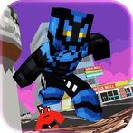 Blue Beetle Superhero Run