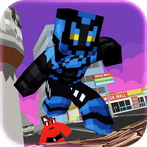 Blue Beetle Superhero Run