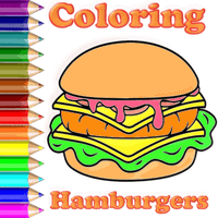 Burger Coloring