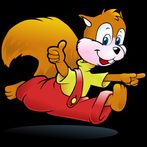 Bubble Throwing With Squirrel 