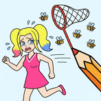 Draw Happy Queen : Puzzle Game