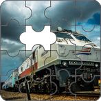Railroad jigsaw puzzles