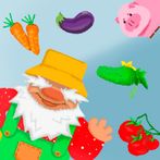 Гном садовник