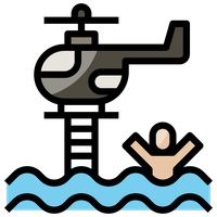 Man Rescue game from Sea