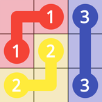 Dot connect: Line color puzzle