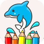 Coloring Pages Dolphin Shark