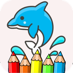 Coloring Pages Dolphin Shark