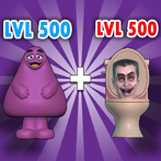 Merge Grimace Horror Skibidii