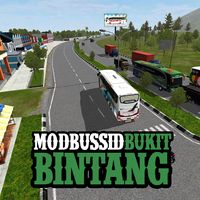 Mod Bussid Bukit Bintang map