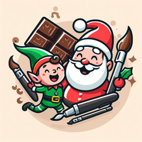 Santa Christmas Coloring Book