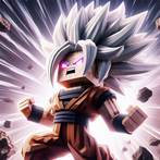 Pixel Cube Z Super Warriors