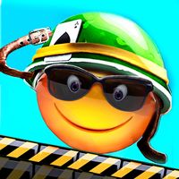 Helmetball Run - jump platform