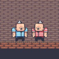 Red Blue Pirates Two Player