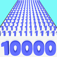 Number Run & Merge Master Game