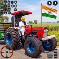 Farm Tractor Farming Games 3D