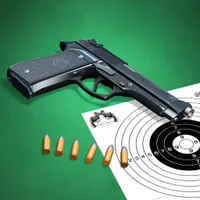 Pistol Shooting. Gun Simulator