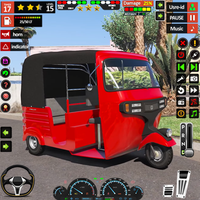 Rickshaw Driving Tourist Game