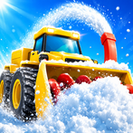Clean Snow 3D: Collect & Build