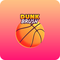 Basketball Dunk Brush Shot