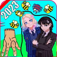 wednesday & m3gan rescue bees