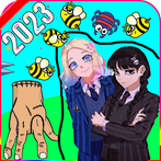 wednesday & m3gan rescue bees