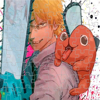 Denji Chainsaw Jigsaw Puzzle