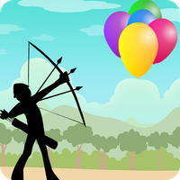 Stickman Archer : Balloon Pop
