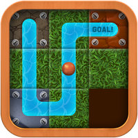Unblock Roll Ball Puzzle Game