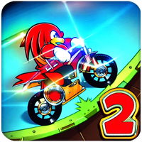 Knuckles Hedgehog Moto Climb