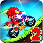 Knuckles Hedgehog Moto Climb