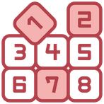 Puzzle jigsaw Number