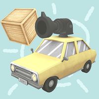 Drop boxes by driving a car