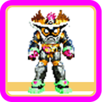 Kamen Rider Japan Pixel Art