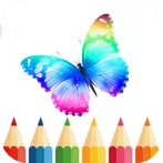 Butterfly Coloring Game