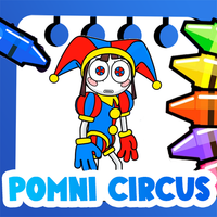 Pomni Digital circus coloring