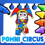 Pomni Digital circus coloring