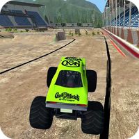 Blazing Monster Truck Racing