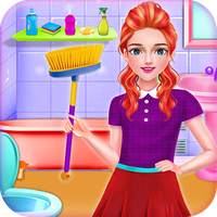 School Girls New Year Home Cle