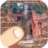 Famous statues, one is oculted