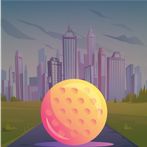 Blue Ball - Golf Ball