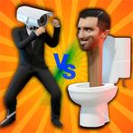 Toilet fight zombie city