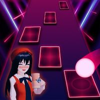 Sakura School Tiles Hop Magic