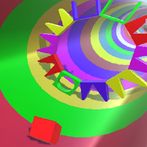 Colorful Shape Tunnel - 3D End