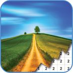 Scenery Picture Coloring Book